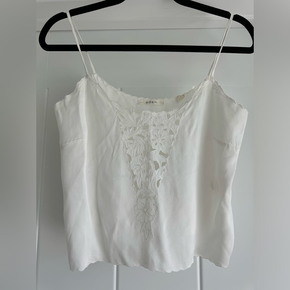 Doen silk Erin top   xs